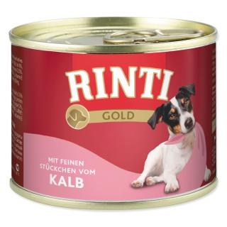 Rinti GOLD konzerva pre psov Kalb 185g - teľacie