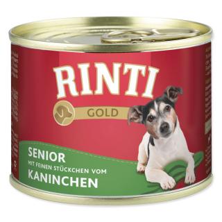 Rinti GOLD konzerva pre psov SENIOR Kaninchen 185g - králik