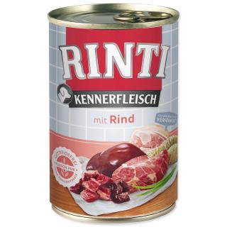 Rinti konzerva pre psov Kennerfleisch Rind 400g - hovädzie mäsko