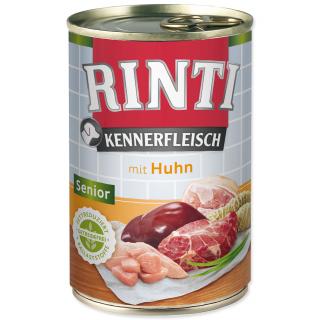 Rinti konzerva pre psov seniorov Kennerfleisch Huhn 400g - s kuracím mäsom