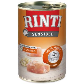 Rinti Sensible konzerva pre citlivé psy Huhn 400g kuracie mäso a ryža