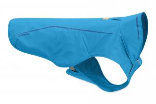 Ruffwear nepremokavá bunda pre psa Sun Shower veľkosť: M 69 - 81 cm, Farba: blue-dusk