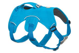 Ruffwear postroj pre psy Web Master™ polstrovaná rukoväť veľkosť: M, Farba: Blue Dusk