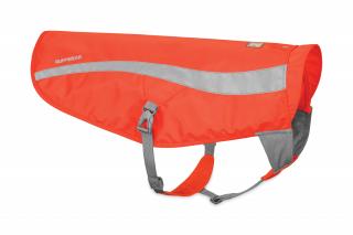 Ruffwear reflexná bunda pre psov Track Jacket veľkosť: S/M 56 - 81 cm, Farba: Orange