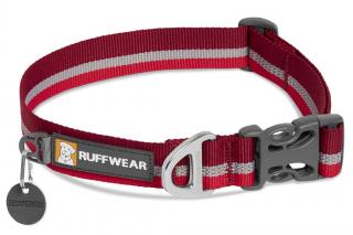 Ruffwear reflexný obojok pre psy CRAG™ veľkosť: L, Farba: Cindercone red