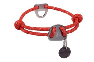 Ruffwear reflexný obojok pre psy Knot-a-Collar veľkosť: M, Farba: red sumac
