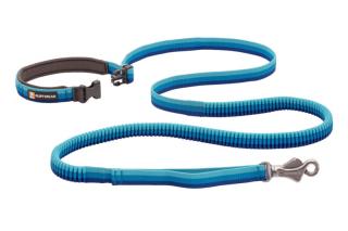 Ruffwear vodítko pre psy Roamer™ - nastaviteľné napínacie vodítko veľkosť: L, Farba: Blue Atoll