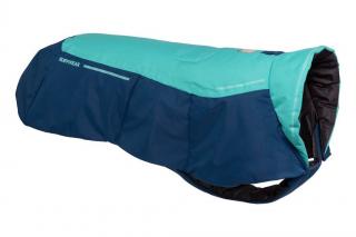 Ruffwear zimná bunda pre psov VERT™ - Aurora Teal veľkosť: XL 91 - 107 cm