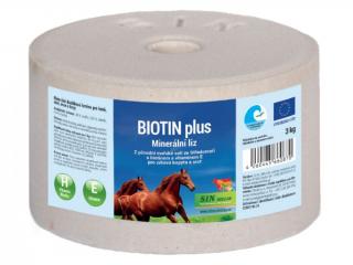 S.I.N. HELLAS minerálny liz pre kone Biotin plus s biotínom a vitamínom E 3 kg