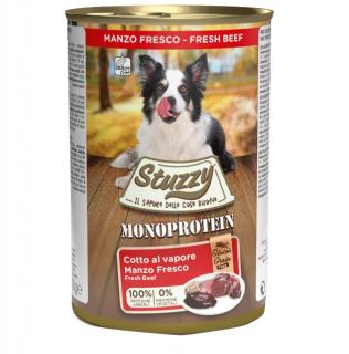 SCHESIR STUZZY konzerva pre psy Monoprotein Hovädzie - 400g