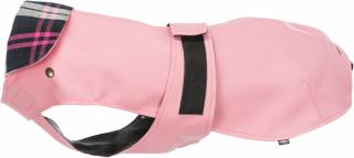 Trixie vesta pre psa Paris - ružová (umelá koža) Dĺžka chrbta: M45