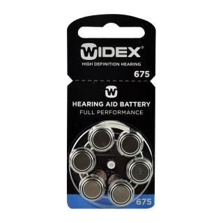 Batérie do načúvacieho prístroja WIDEX Typ: Typ 675