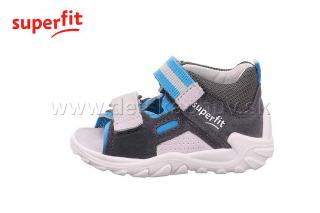 DETSKÉ SANDÁLKY SUPERFIT 1-000031-2000 FLOW Veľkosť: 26