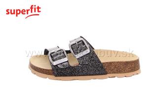 KORKOVÉ PREZÚVKY SUPERFIT 0-800111-0100 FUSSBETTPANTOFFEL Veľkosť: 34