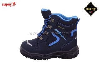 ZIMNÁ GORE-TEX OBUV SUPERFIT 1-000048-8000 HUSKY 1 Veľkosť: 19