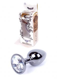 Boss Series Jewellery Silver PLUG- Clear