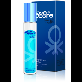 Love & Desire pánsky feromónový parfém 15ml