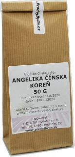 Angelika čínska  koreň 50 g