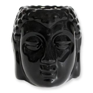 Aromalampa  Buddha čierna 8,5 x 8,5 cm