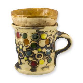 Aromalampa Farebné guľôčky  Liptovská keramika