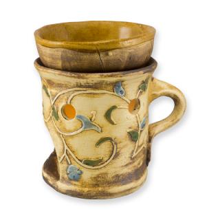 Aromalampa Štvorlístok  Liptovská keramika