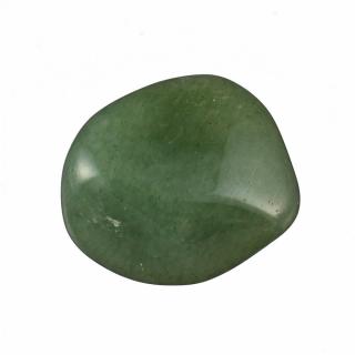 Avanturín zelený Zimbabwe  tromlovaný kameň L+ (2,5-3cm)