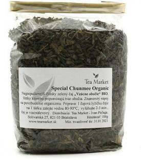 Chunmee special  Vzácne obočie   zelený čaj 100 g