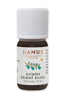 CITRÓN ZELENÝ 100 % silica  prírodný esenciálny olej 10 ml