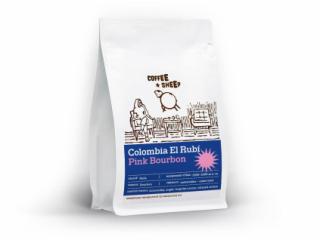 Colombia El Rubí Pink Bourbon  čerstvá zrnková káva Coffee Sheep 250 g