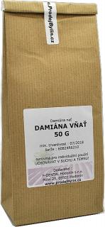 Damiána  vňať 50 g