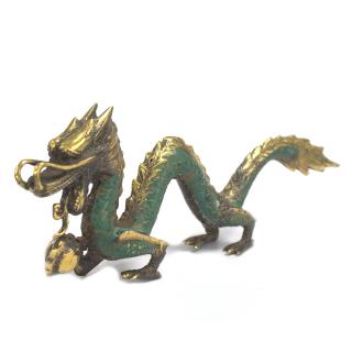 Fengshui - Veľký drak s loptou  45 cm