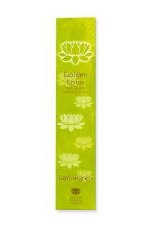 Golden Lotus - Citrónová tráva (Lemongrass)  vonné tyčinky 10 ks