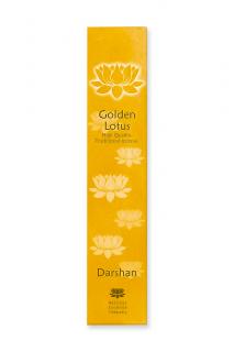 Golden Lotus - Daršan (Darshan)  vonné tyčinky 10 ks