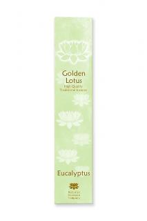 Golden Lotus - Eucalyptus  vonné tyčinky 10 ks
