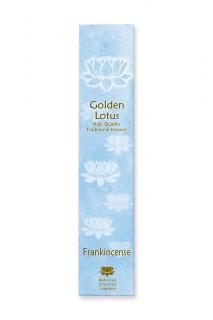 Golden Lotus - Kadidlo (Frankincense)  vonné tyčinky 10 ks