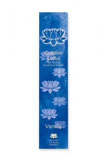 Golden Lotus - Vanilka (Vanilla)  vonné tyčinky 10 ks