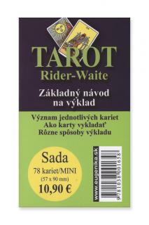 Karty - Tarot Rider Waite-mini  Arthur Edward Waite