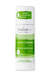Litsea cubeba BIO  prírodný tuhý dezodorant Saloos 50 ml