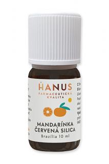 MANDARÍNKA ČERVENÁ 100 % silica  prírodný esenciálny olej 10 ml