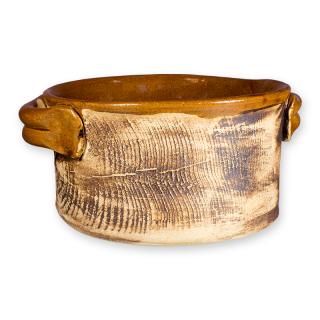 Miska „na guláš“ drevo  Liptovská keramika 0,45 l