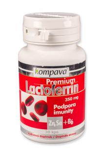 Premium Lactoferrin  prírodné kapsule 30 ks