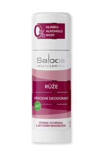 Ruža BIO  prírodný tuhý dezodorant Saloos 50 ml