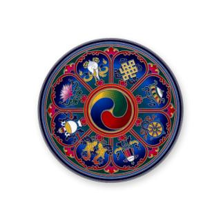 Samoleepka Mandala  Sunseal Tibetan Auspicious Symbols