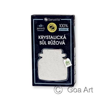 Soľ kryštalická ružová  jemná 100 g