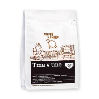 Tma v tme  čerstvá mletá káva Coffee Sheep 250 g