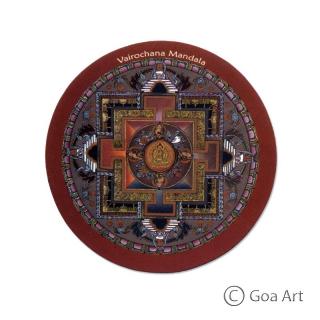 Vairochana Mandala  Samolepka mandala