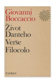 Život Danteho, Verše, Filocolo  Giovanni Boccaccio