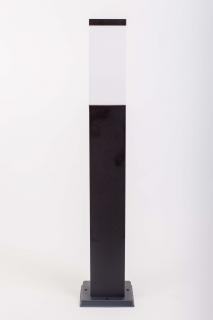HAVANA záhradná lampa 65cm štvorcová čierna na žiarovku 1xE27 PL0645