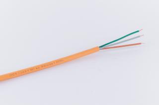 Kábel CXKE-R-J 3x2,5 nehorľavý oranžový