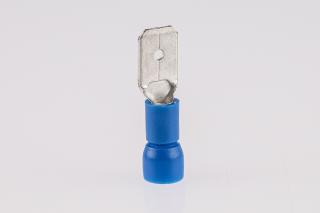 Káblový kolík medený 2,5mm2 lisovací izolovaný modrý KCS5